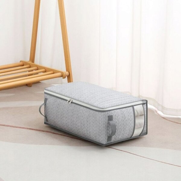 SENCA M 52x33x20 cm szürke szekrény szervező