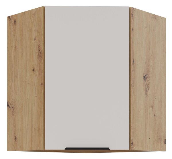 Felső sarok konyhaszekrény Sayla 60x60 GN-72 1F (45°) (kasmír + artisan tölgy)