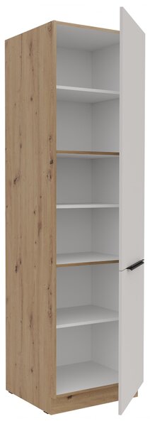 Élemiszer konyhaszekrény Sayla 60 DK-210 2F (kasmír + artisan tölgy)