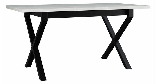 Asztal Victorville 300, 77x80cm, Artisan tölgy, Fekete
