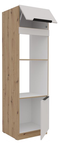 Élemiszer konyhaszekrény Sayla 60 DPM-210 2F (kasmír + artisan tölgy)