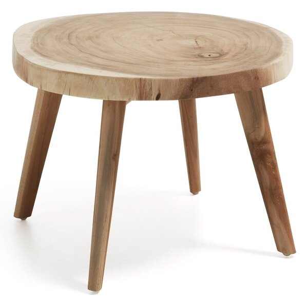 Munggurfa kerek tárolóasztal ø 65 cm Wellcres – Kave Home