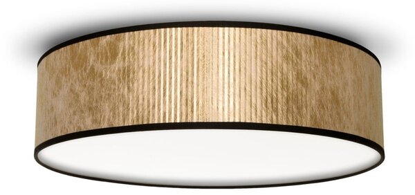 Tres Plisado aranyszínű mennyezeti lámpa, ⌀ 40 cm - Sotto Luce
