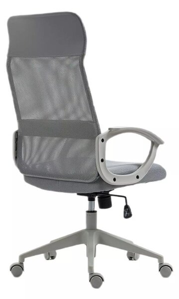 Q-026 Ergonomikus Hálós Forgószék Szürke
