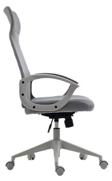 Q-026 Ergonomikus Hálós Forgószék Szürke