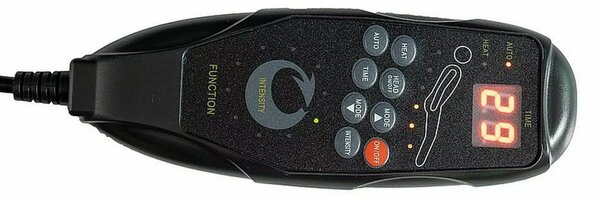 Neptun M Elektromos Masszázsfotel Bársony Tengerészkék Relax