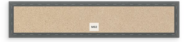 Bársony kárpitozott panel - Téglalap - 50x15cm Szín: Világoskék
