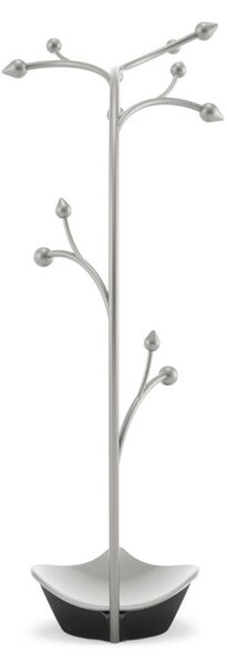 Umbra Orchid Fém Ékszertartó Állvány Levél Alakú Tálcával