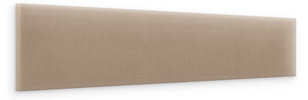 Bársony kárpitozott panel - Téglalap - 60x15cm Szín: Fekete