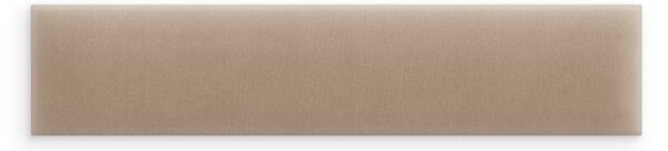 Bársony kárpitozott panel - Téglalap - 60x15cm Szín: Fekete