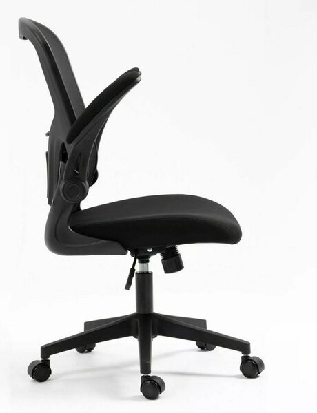 Q-333 Ergonomikus Hálós Forgószék Fekete TILT Mechanikával