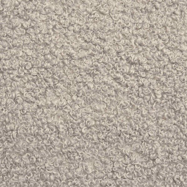 VidaXL Gyerekágy kerettel fejtámlával Világosszürke 80x200 cm Bouclé