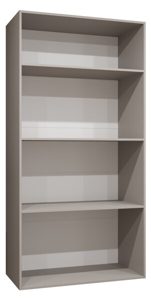 Ruhásszekrény 100 cm Borry 1 (kasmír + fekete)