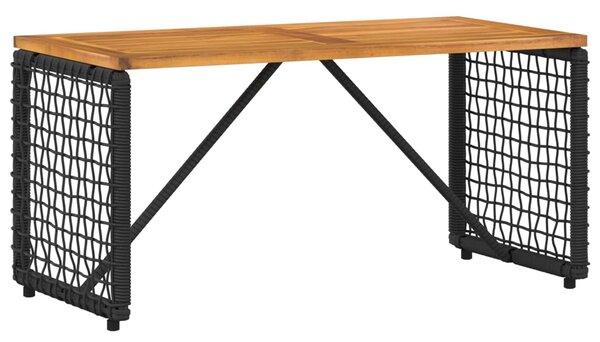 VidaXL Kültéri Bútor Szett párnával 4 pcs Fekete és Türkiz