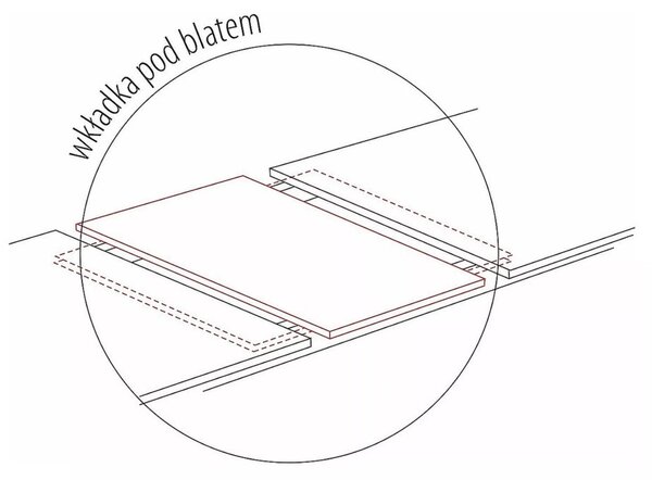 Exel Modern Bővíthető Étkezőasztal Laminált Wotan Tölgy-Ezüst Z-Lábbal