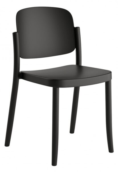 Colos Piazza 1 műanyag kerti szék fekete