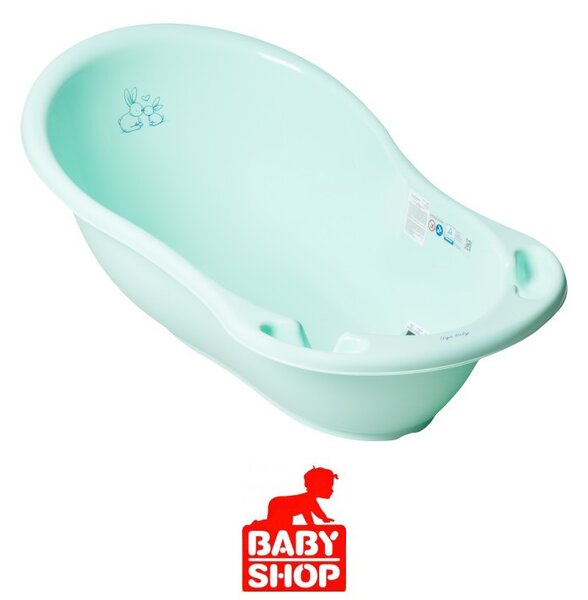 Tega Baby 102 cm babakád leeresztős - Little Bunnies light green