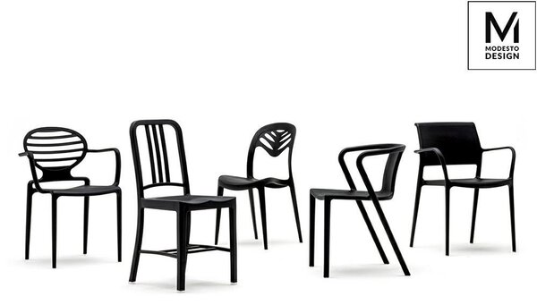 Modesto Design Air Polipropilén Szék Fekete