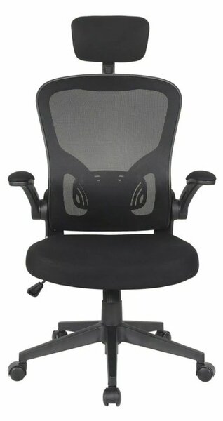 Q-060 Ergonomikus Hálós Forgószék Fekete
