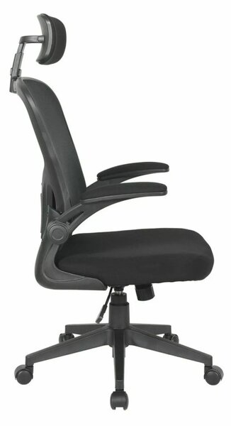 Q-060 Ergonomikus Hálós Forgószék Fekete