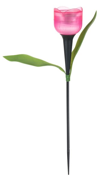 Tulipán napelemes lámpa, 30,5 cm