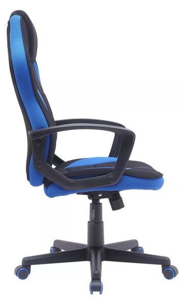 Dakar Gamer Forgószék Szövet Fekete-Kék TILT Mechanikával