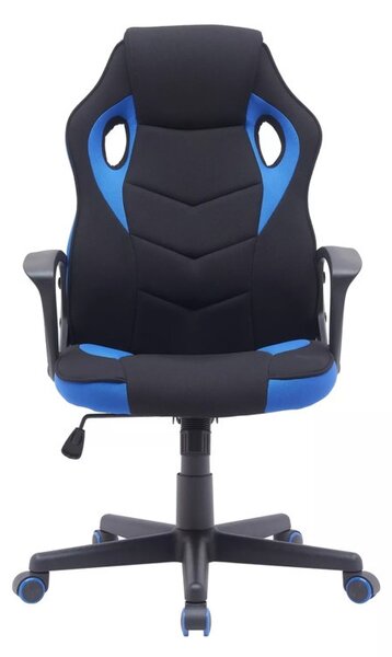 Dakar Gamer Forgószék Szövet Fekete-Kék TILT Mechanikával
