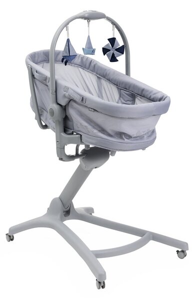 Baby Hug PRO 5in1 kiságy-etetőszék-szék 0-15 kg , 0-3 év