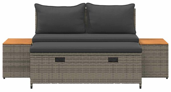 VidaXL Kültéri kanapé szett 4 -Seater 4 pcs 55 x 30 x 39 cm