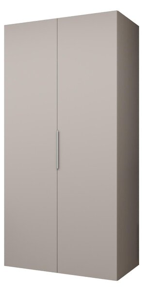 Ruhásszekrény 100 cm Mirabella 1 (kasmír + kasmír)