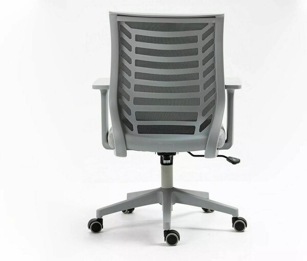Q-320 Ergonomikus Hálós Forgószék Szürke-Fekete TILT