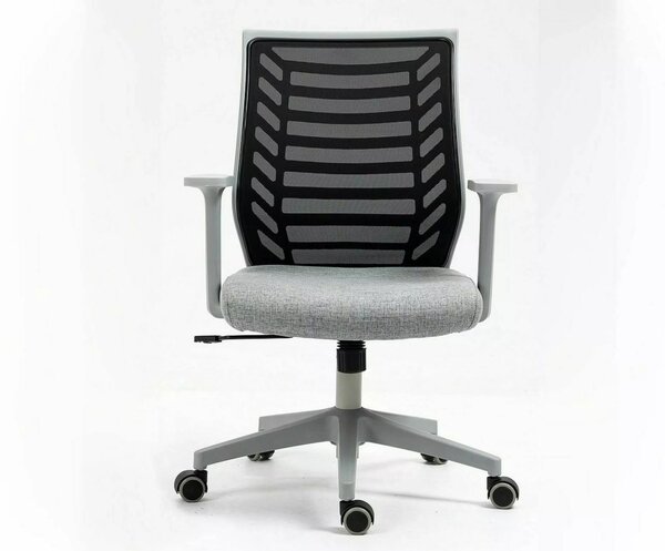Q-320 Ergonomikus Hálós Forgószék Szürke-Fekete TILT