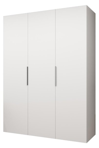 Ruhásszekrény 150 cm Mirabella 1 (fehér + kasmír)