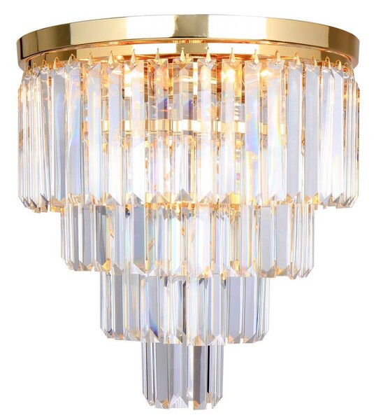 Brilagi Brilagi - LED Kristály mennyezeti lámpa MOZART 5xE14/40W/230V arany BG0752