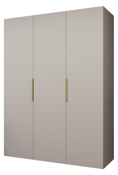 Ruhásszekrény 150 cm Mirabella 1 (kasmír + arany)