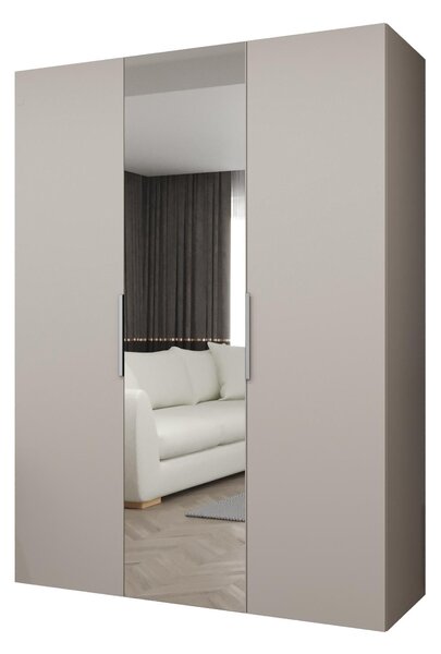 Ruhásszekrény 150 cm Mirabella 2 (kasmír + kasmír)