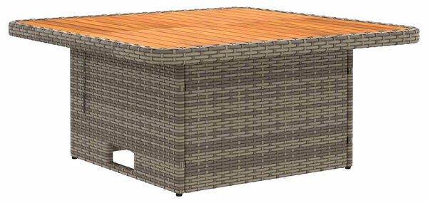 VidaXL Kerti karfás kanapé emelhető asztallal 2 Darab PE Rattan