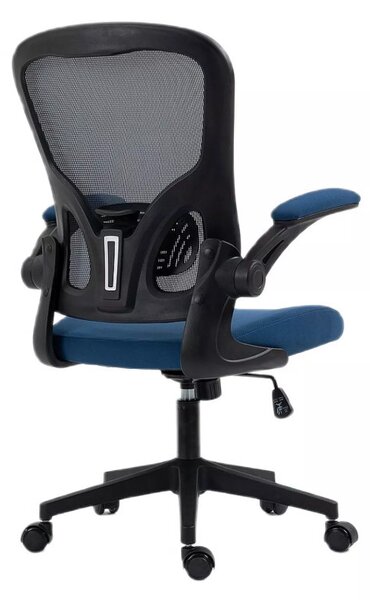 Q-333 Ergonomikus Hálós Forgószék Kék-Szürke