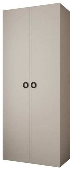 Ruhásszekrény 100 cm Carmela 40-1 (kasmír + fekete)