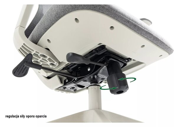 Ergon Professional Ergonomikus Hálós Forgószék Szürke Multiblock