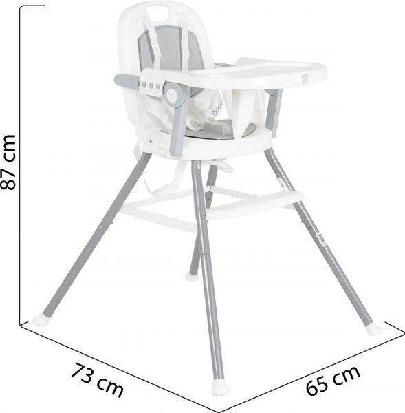 Moni Amaretti 3in1 etetőszék - Szürke