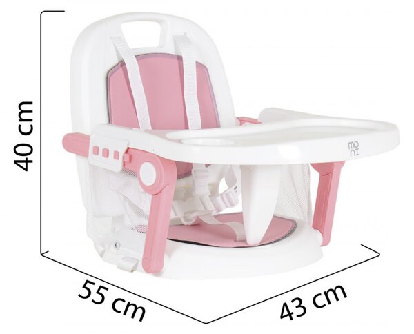 Moni Amaretti 3in1 etetőszék - Rózsaszín