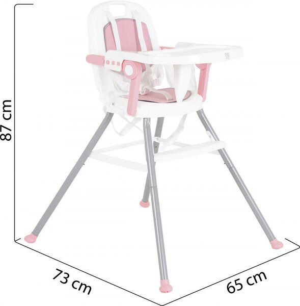 Moni Amaretti 3in1 etetőszék - Rózsaszín