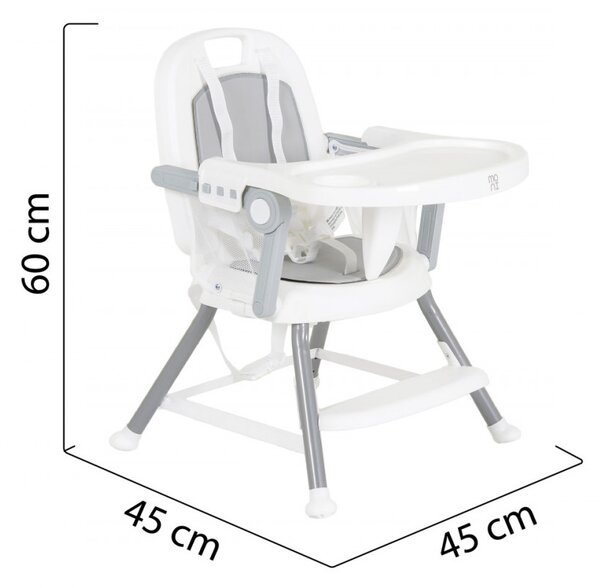 Moni Amaretti 3in1 etetőszék - Szürke