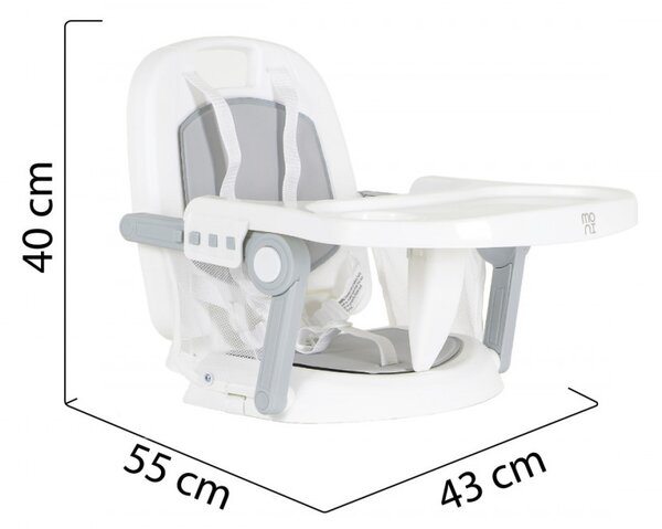 Moni Amaretti 3in1 etetőszék - Szürke
