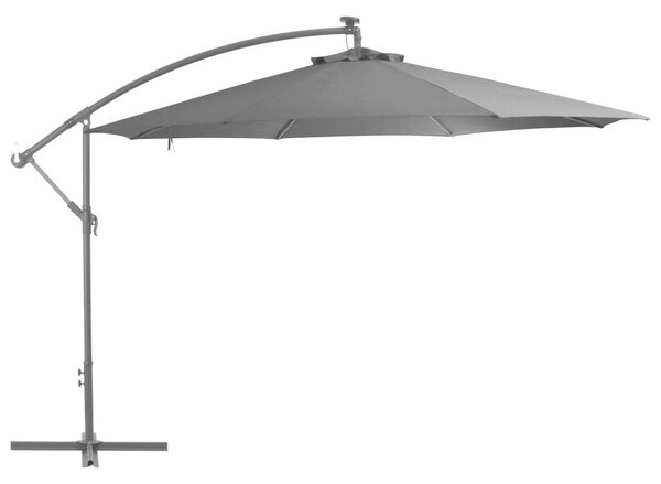 350 cm-es Konzolos Napernyő - Antracit Szürke