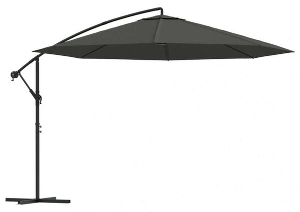 350 cm-es Konzolos Napernyő - Antracit Szürke
