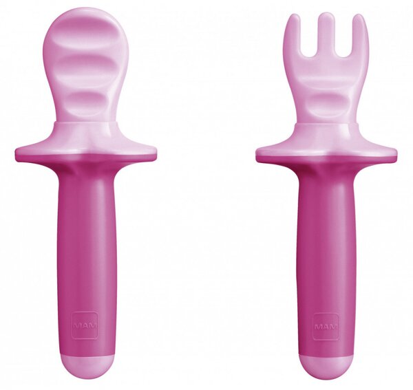 Mam Dipper Set bébievőeszköz készlet - rózsaszín