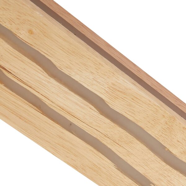 Lucande LED mennyezeti világítás Silja, fa, 100 cm, 3000K, Világos fa, Nappali / Étkező, Fa, Modern