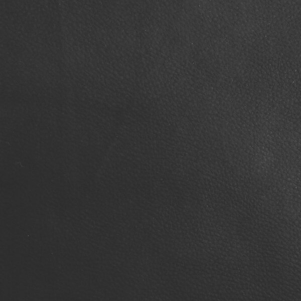 VidaXL Gyerekágy keret fejtámlával fejtámlával Fekete 70 x 140 cm PU